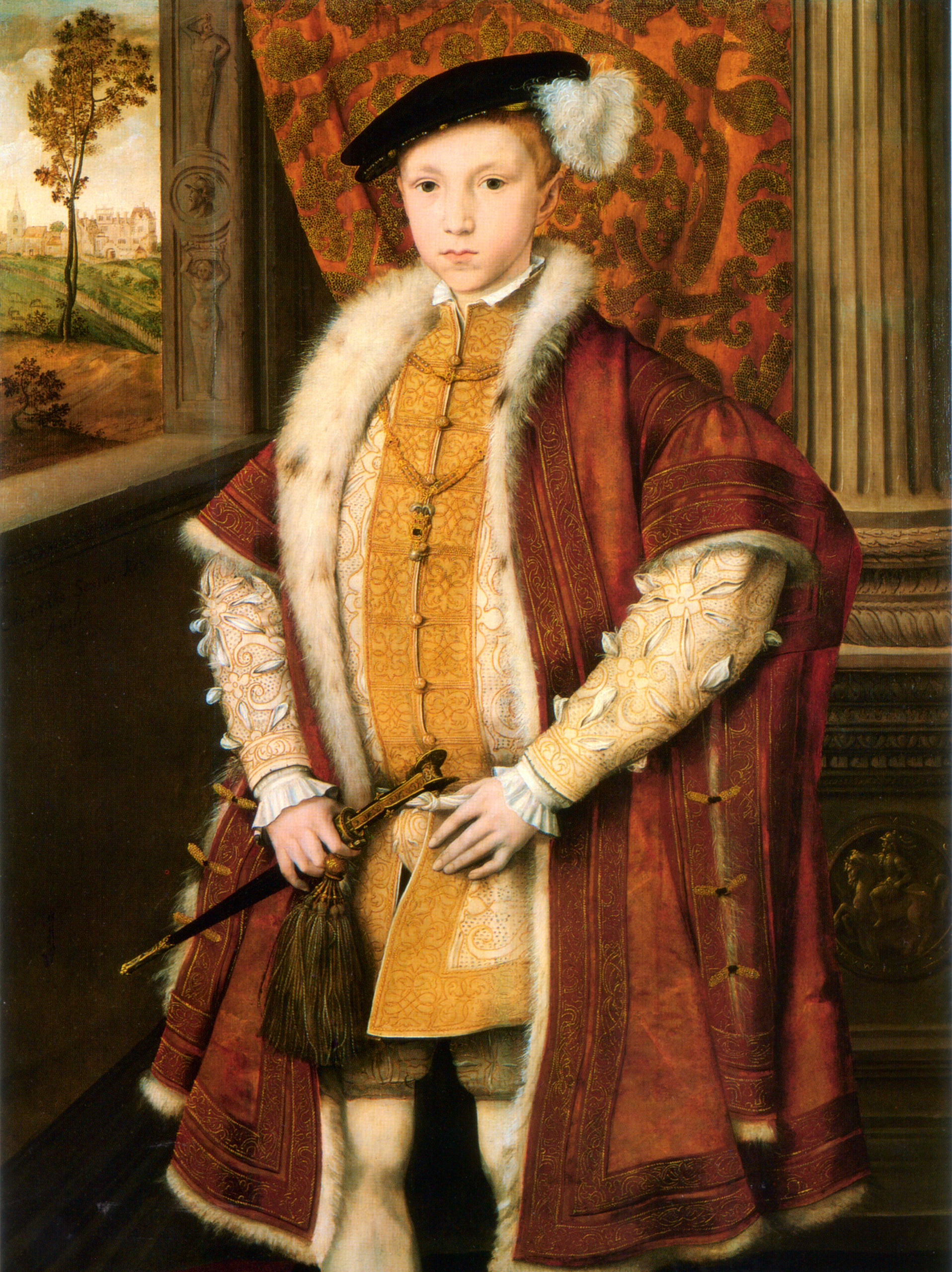 February 20, 1546 - Edward VI crowned King. Only nine, his reign was limited by the powers of his uncle, Lord Protector. Read more on www.janetwertman.com