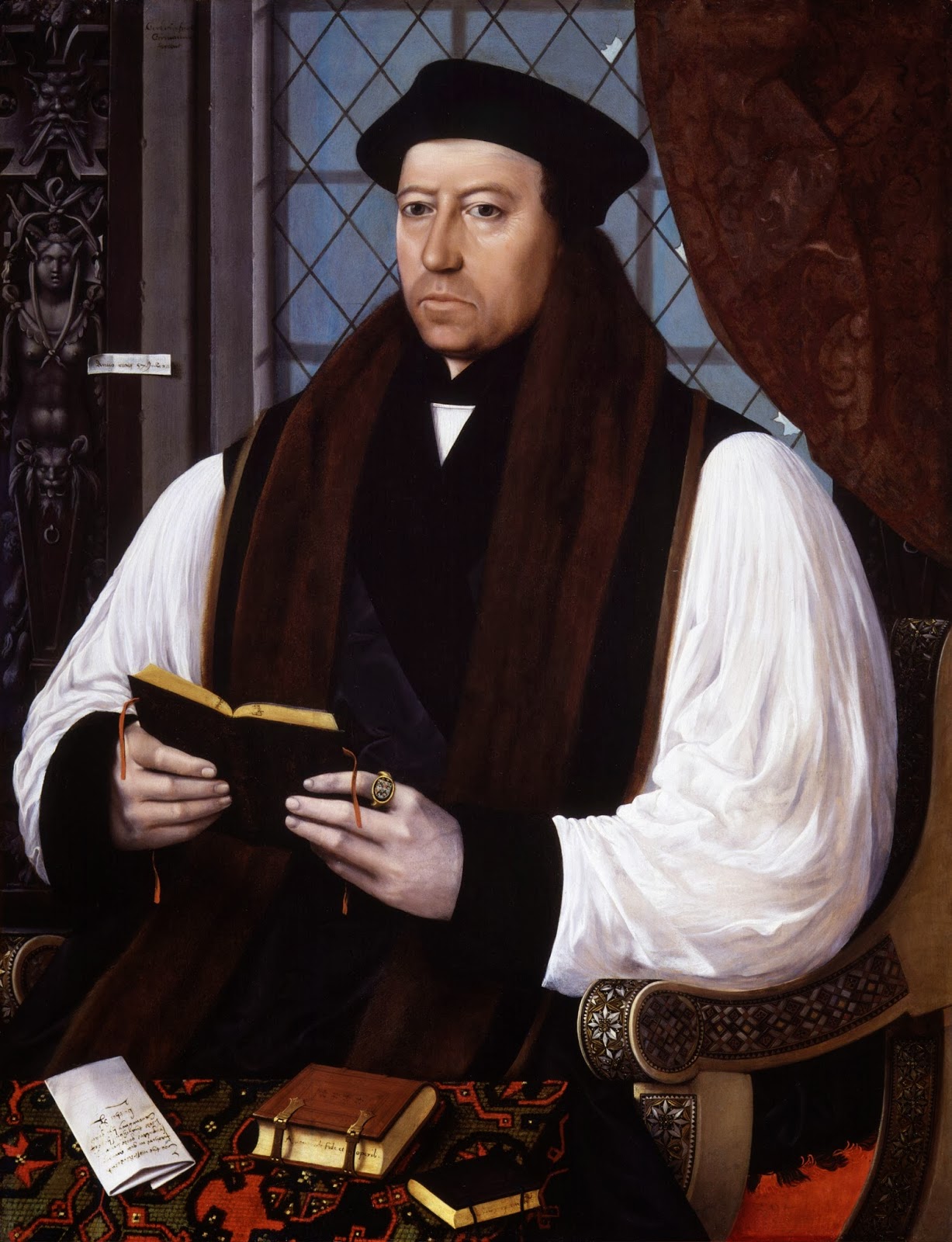 On June 15, 1540, Thomas Cranmer wrote a heartfelt letter in support of his friend, Thomas Cromwell. "Who shall Your Grace trust hereafter if you may not trust him?" Read it on www.janetwertman.com 