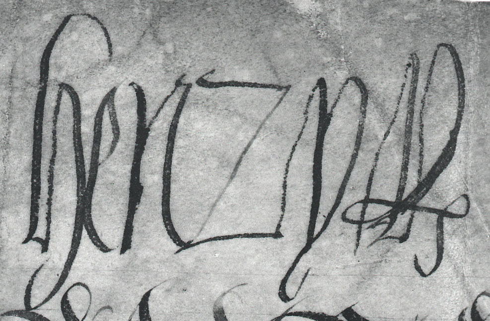 Signature of Henry VIII 