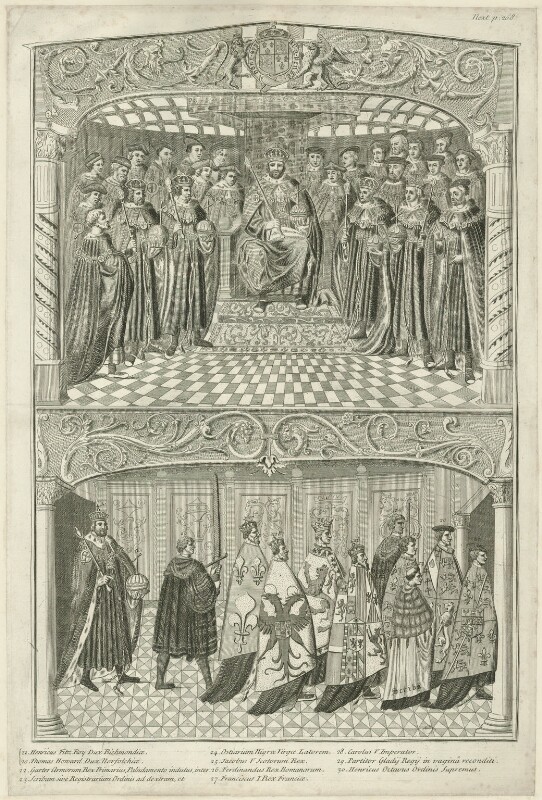 State Opening of Parliament in the Reign of Henry VIII, by Joseph Sympson 