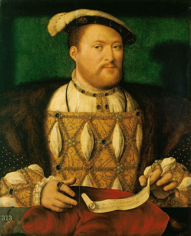 Henry VIII around 1530-1535 (as close as we have to when he made this declaration at Bridewell), by Joos Van Cleve